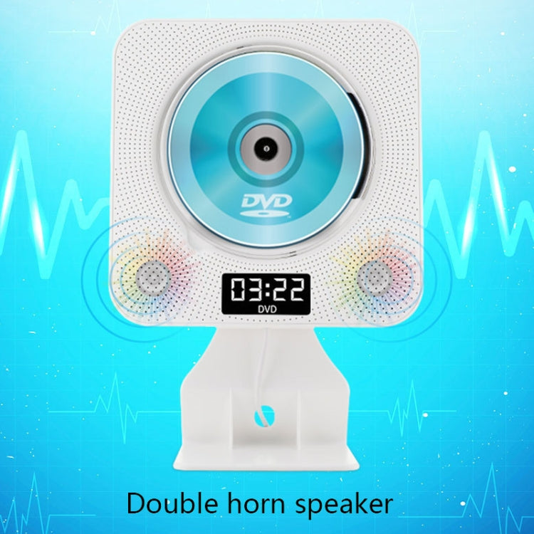 Kecag KC-608 Lettore DVD HD da parete Lettore CD Bluetooth, KC-608(White), KC-608(Blue), KC-608(Black), KC-608(Pink)