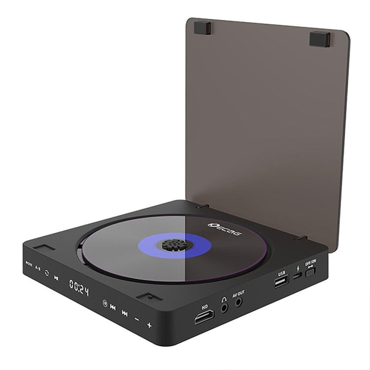 Mini lettore DVD HD da casa plug-in Kecag KC-708, Mini HD DVD Player(Black)