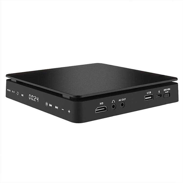Mini lettore DVD HD da casa plug-in Kecag KC-708, Mini HD DVD Player(Black)