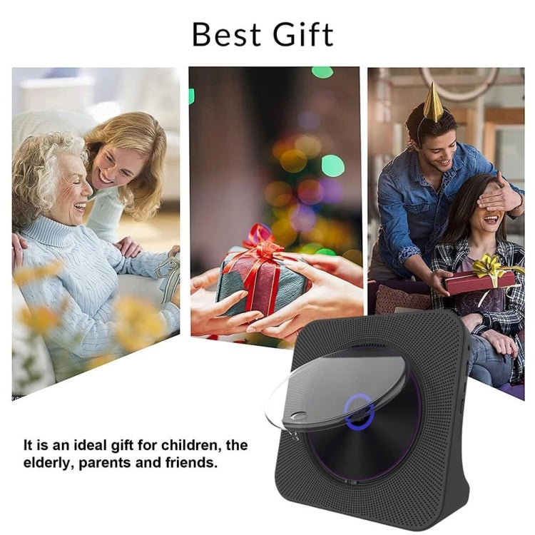 Kecag KC-806 Lettore CD con album musicale retrò Bluetooth, Plug-in Version, Rechargeable Version
