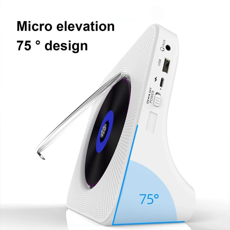 Kecag KC-806 Lettore CD con album musicale retrò Bluetooth, Plug-in Version, Rechargeable Version