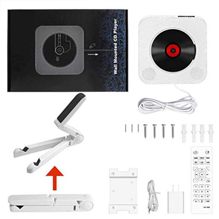 Lettore CD portatile per album Bluetooth Kecag KC-809, KC-809(White), KC-809(Blue), KC-809(Black), KC-809 (Pink)