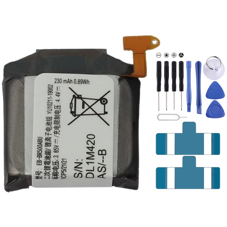 Sostituzione della batteria ai polimeri di litio per, 380mAh EB-BR760ABE, 236mAh EB-BR500ABU, 340mAh EB-BR820ABY, 472mAh EB-BR800ABU, 247mAh EB-BR830ABY, 270mAh EB-BR170ABU, 250mAh EB-BR720ABE, 330mAh EB-BR840ABY, 300mAh, 200mAh EB-BR360ABE