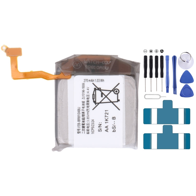 Sostituzione della batteria ai polimeri di litio per, 380mAh EB-BR760ABE, 236mAh EB-BR500ABU, 340mAh EB-BR820ABY, 472mAh EB-BR800ABU, 247mAh EB-BR830ABY, 270mAh EB-BR170ABU, 250mAh EB-BR720ABE, 330mAh EB-BR840ABY, 300mAh, 200mAh EB-BR360ABE