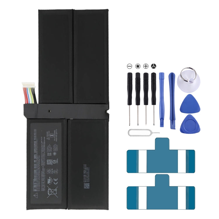 Sostituzione della batteria ai polimeri di litio per, 42.2WH 5547mAh, 7.5V 2387MAH, DYNH01, 42WH 5676mAh, DYNR01 5087mAh, 43.2WH 5702mAh, 45Wh 5940mAh, 7.66V 3411mAh