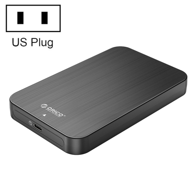 ORICO HM25C3 Custodia per disco rigido USB3.1 Gen1 Type-C da 2,5 pollici, EU Plug, US Plug, UK Plug, AU Plug