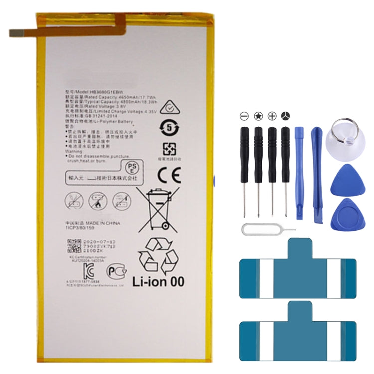 Batteria ai polimeri di litio di ricambio per Huawei MediaPad 7 Lite, M3 8.4 BTV-W09, M2 M1 8.0, Lenovo M10 TB-X605L, Samsung Galaxy Golden 4, A22 5G, M52 5G, A23, F23 5G