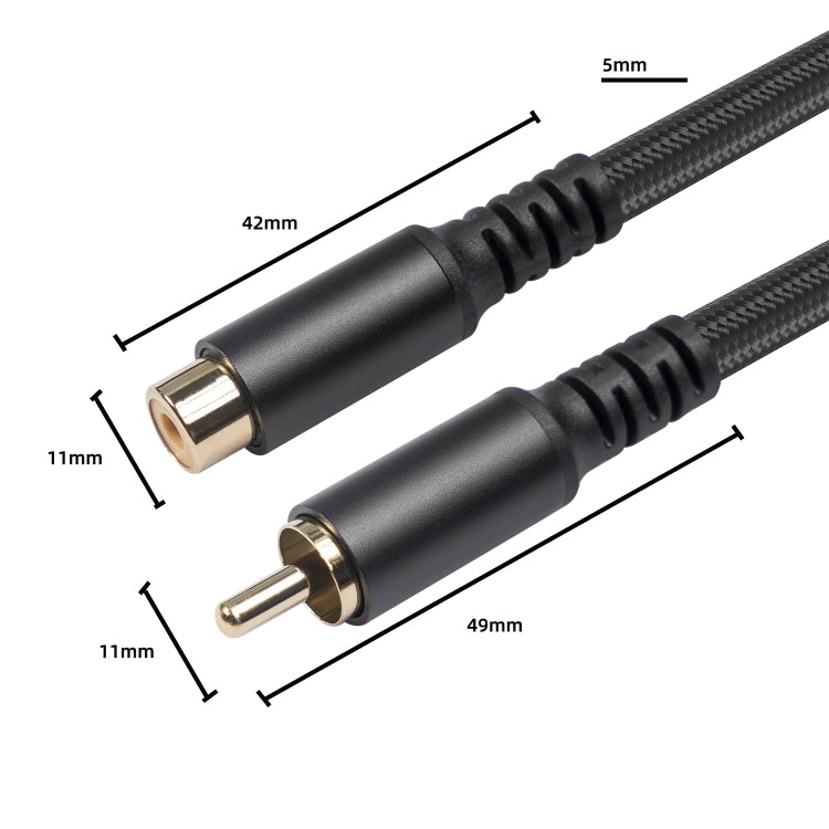 3709MF Cavo di prolunga audio e video RCA maschio-femmina, 1.8m, 3m, 6m