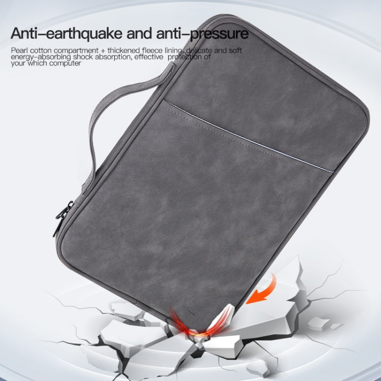 Borsa portatile in pelle di montone, For 9.7-11 inch Laptop, For 12.9-13 inch Laptop