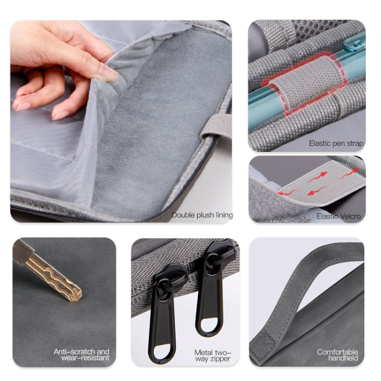 Borsa portatile in pelle di montone, For 9.7-11 inch Laptop, For 12.9-13 inch Laptop