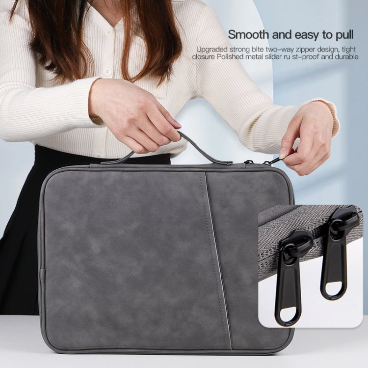 Borsa portatile in pelle di montone, For 9.7-11 inch Laptop, For 12.9-13 inch Laptop