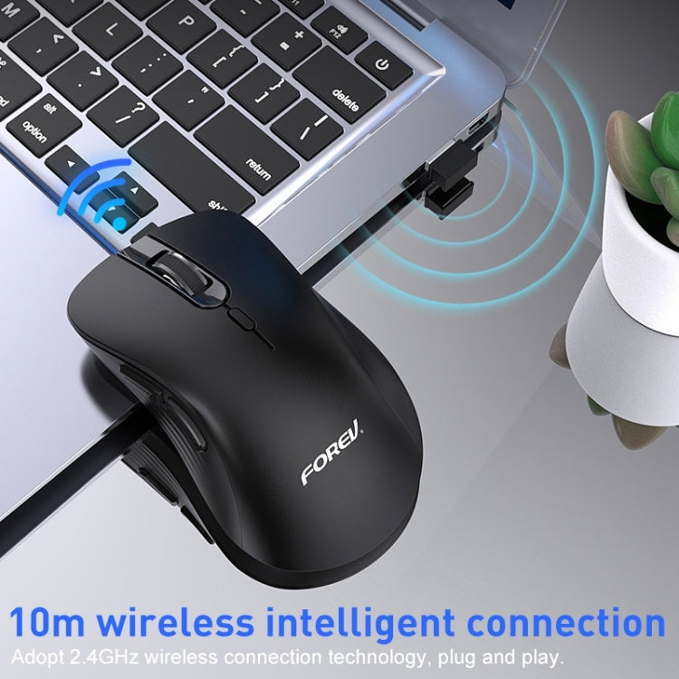 FOREV FV-G200 Mouse wireless ergonomico con pulsanti laterali verticali