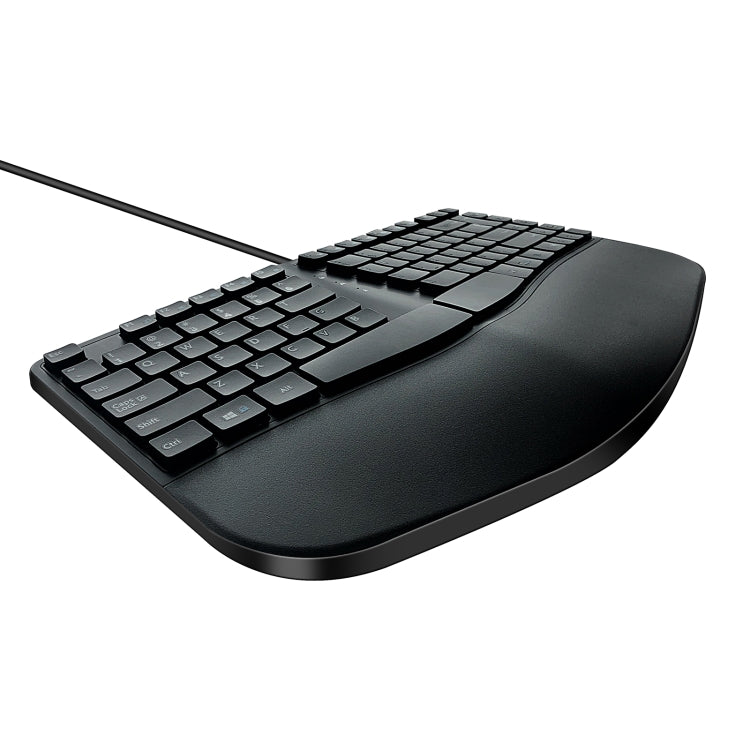 Tastiera ergonomica cablata divisa 390B a 87 tasti