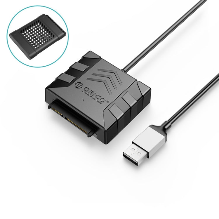Adattatore HDD SATA ORICO UTS1 USB 2.0 da 2,5 pollici con custodia in silicone, 0.3m, 0.5m, 1m