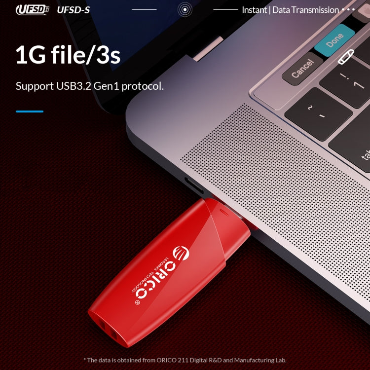 Unità flash ORICO UFS, lettura: 450 MB/s, scrittura: 350 MB/s, 64GB USB-A, 64GB Type-C, 128GB USB-A, 128GB Type-C, 256GB USB-A, 256GB Type-C, 512GB USB-A, 512GB Type-C