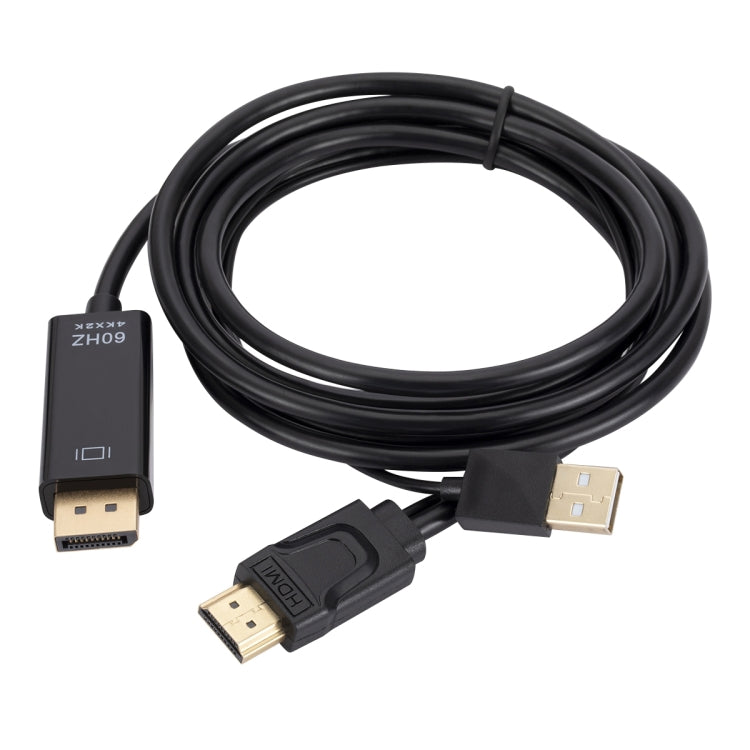 Cavo adattatore da HDMI a USB+DisplayPort con alimentatore, lunghezza: 1,8 m, 180cm