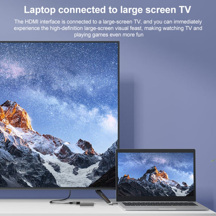 Onten OTN-9175B 4K Convertitore da USB-C / Tipo-C a doppia uscita HDMI, OTN-9175B
