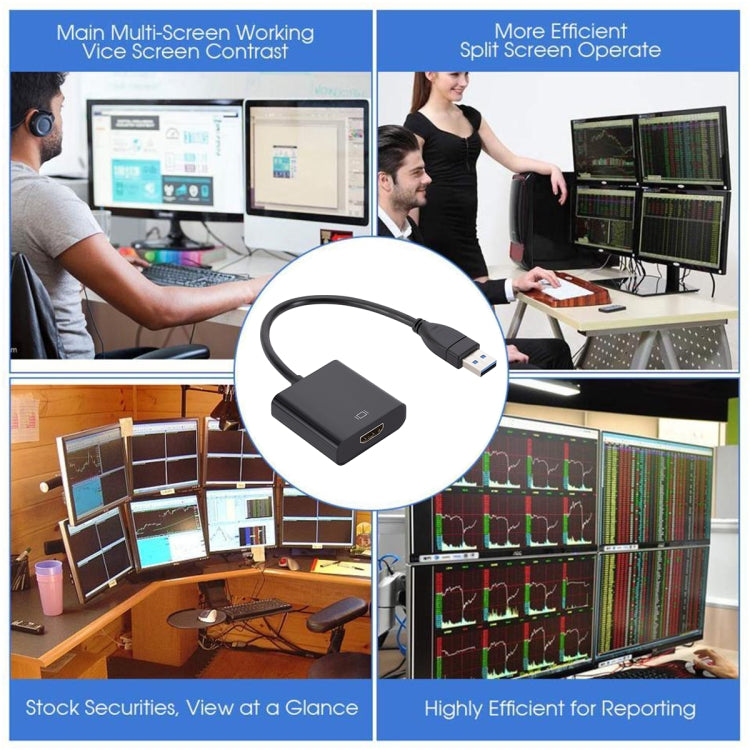 Convertitore da USB 3.0 a HDMI Large Shell, Large Shell