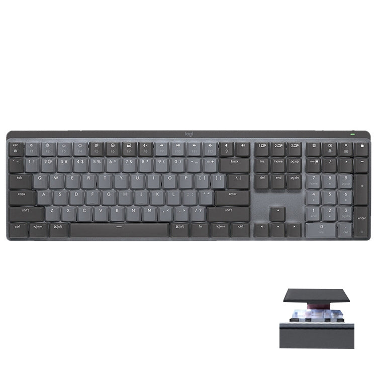 Logitech MX tastiera meccanica wireless Bluetooth dual mode con ricevitore USB Logi Bolt