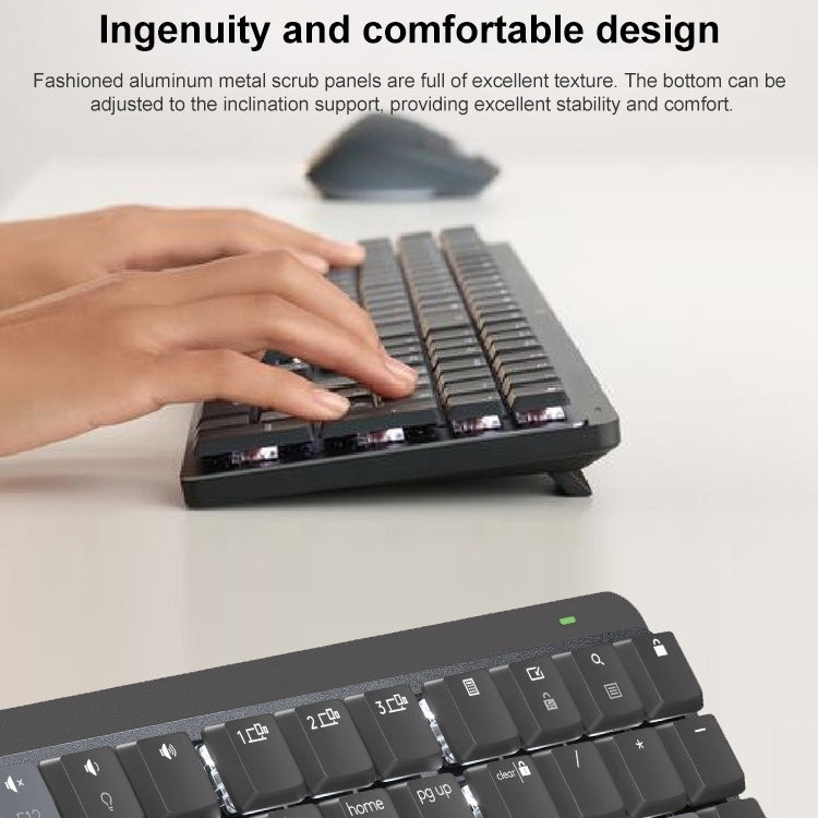 Logitech MX tastiera meccanica wireless Bluetooth dual mode con ricevitore USB Logi Bolt
