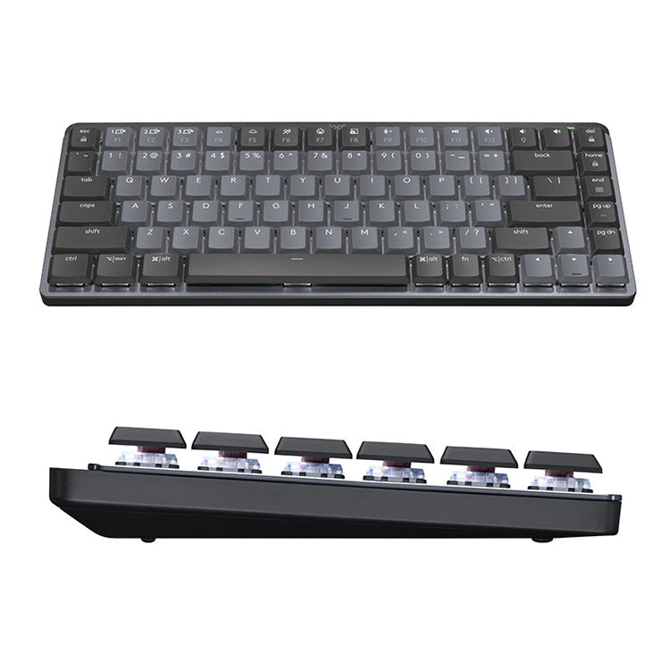 Logitech MX Mini tastiera meccanica wireless Bluetooth Dual Mode con ricevitore USB Logi Bolt