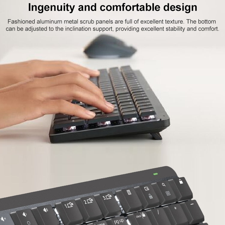 Logitech MX Mini tastiera meccanica wireless Bluetooth Dual Mode con ricevitore USB Logi Bolt