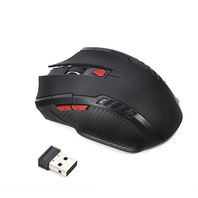 HXSJ A882 Mouse da ufficio wireless regolabile a tre velocità 2.4G 1600DPI a 6 tasti, A882 Black, A882 Red, A882 Gold, A882 Blue, A882 Silver Grey