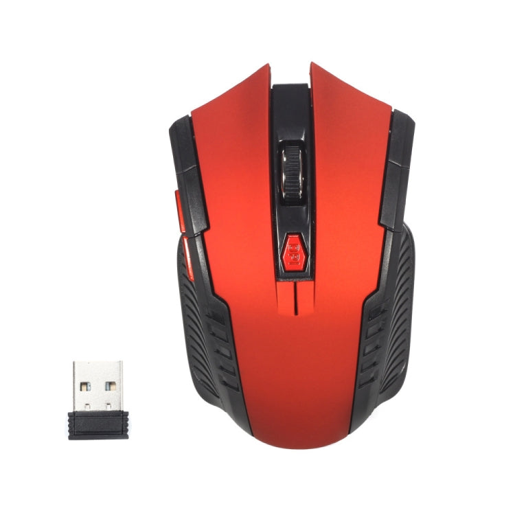 HXSJ A882 Mouse da ufficio wireless regolabile a tre velocità 2.4G 1600DPI a 6 tasti, A882 Black, A882 Red, A882 Gold, A882 Blue, A882 Silver Grey