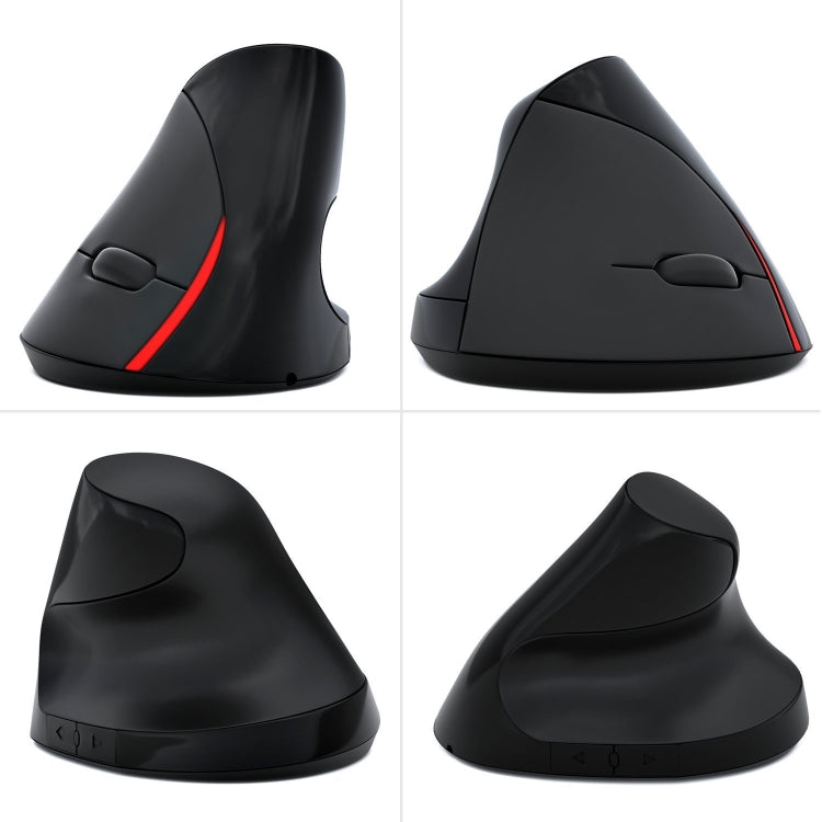 HXSJ A889 6 tasti 2400 DPI 2,4 GHz Mouse wireless verticale ricaricabile