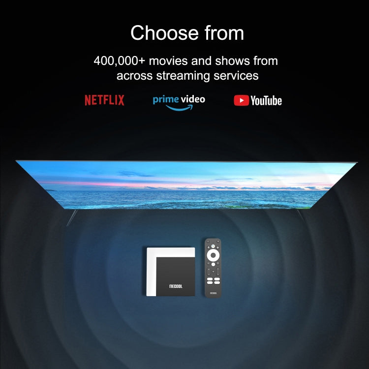 MECOOL KM7 Plus Android 10.0 Smart TV Set Top Box, Amlogic S905Y4 Quad Core, 2GB+16GB, US Plug, UK Plug, EU Plug, AU Plug