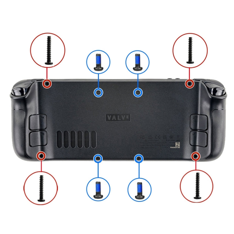 Set di viti per il coperchio posteriore del ponte a vapore, 8 in 1, 16 in 1, 12 in 1