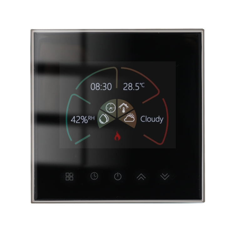 Termostato per riscaldamento domestico intelligente 220V Termostato WiFi per riscaldamento elettrico con cavo sensore esterno, BHT-2002GBLM