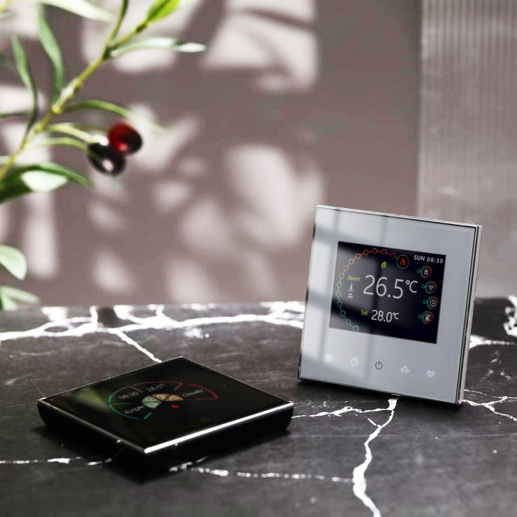 Termostato per riscaldamento domestico intelligente 220V Termostato WiFi per riscaldamento elettrico con cavo sensore esterno, BHT-2002GBLM