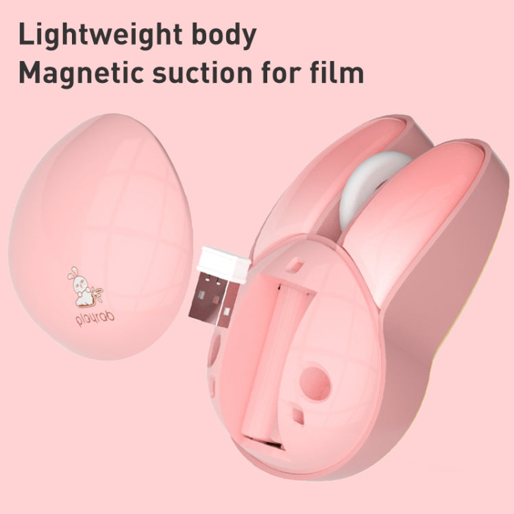 Mouse muto wireless MOFii M6 a forma di coniglio 2.4G