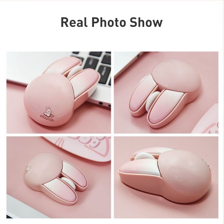 Mouse muto wireless MOFii M6 a forma di coniglio 2.4G