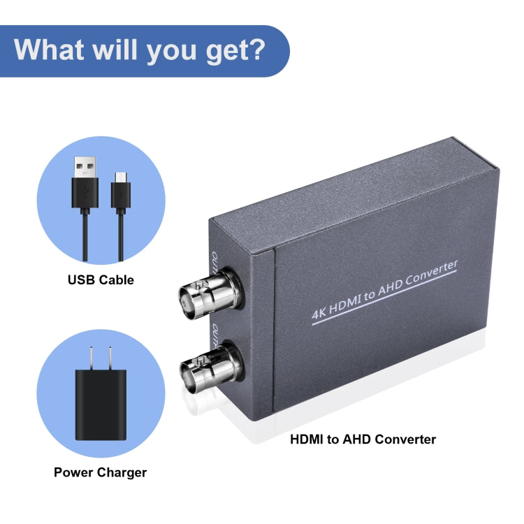 Convertitore video NK-C9 da HDMI a AHD 1080P HD, NK-C9 HDMI to AHD