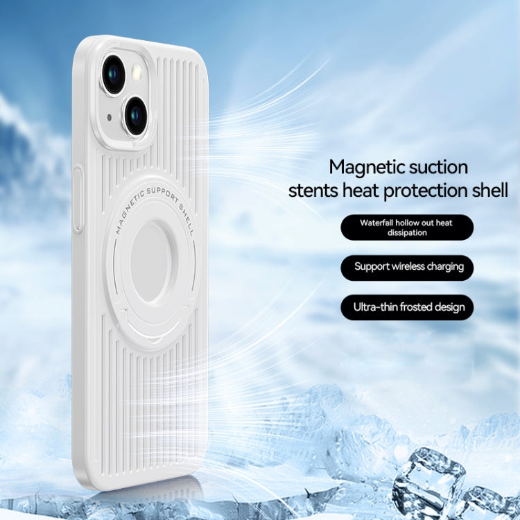 Raffreddamento custodia per telefono con supporto per anello magnetico MagSafe, For iPhone 14, For iPhone 14 Pro, For iPhone 14 Pro Max, For iPhone 13, For iPhone 13 Pro, For iPhone 13 Pro Max