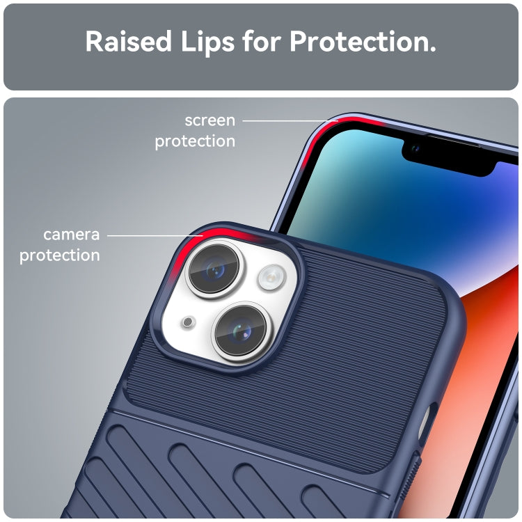 Custodia per telefono in TPU antiurto Thunderbolt, For iPhone 15, For iPhone 15 Plus, For iPhone 15 Pro, For iPhone 15 Pro Max