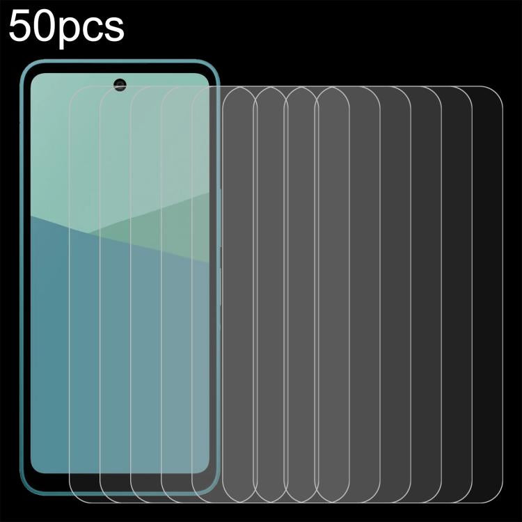 50 pellicole in vetro temperato 0,26 mm 9H 2,5D, For Sharp Aquos wish6, For Sharp Aquos R11, For Sharp Aquos Sense10, For Sharp Basio Active2, For Sharp Aquos wish5, For Sharp Aquos wish2, For Sharp Basio Active3, For Sharp Aquos Sense9 Plus