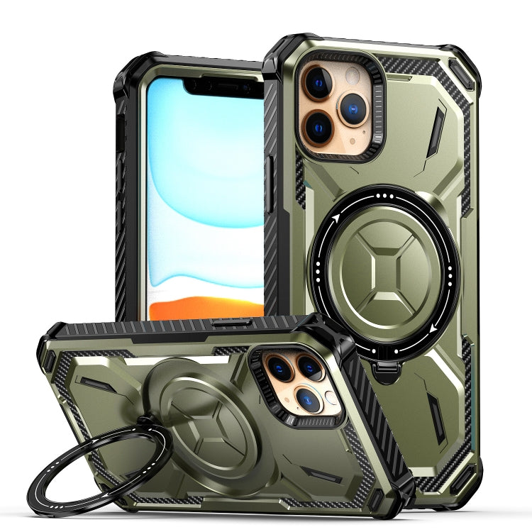 Custodia per telefono con supporto magnetico MagSafe serie Armor, For iPhone 11 Pro