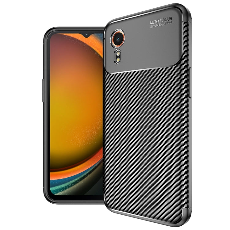 Custodia per telefono in TPU antiurto con struttura in fibra di carbonio, For Samsung Galaxy Xcover7, For Samsung Galaxy A55, For Samsung Galaxy A35, For Samsung Galaxy S24 Ultra 5G, For Samsung Galaxy S24+ 5G, For Samsung Galaxy S24 5G