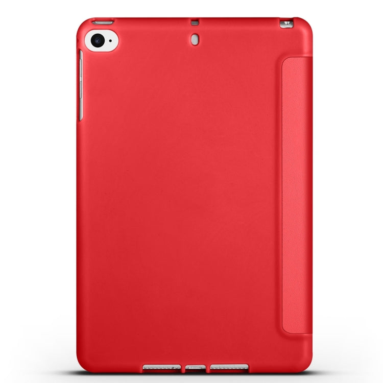 Custodia per tablet in pelle flip orizzontale in TPU a 3 pieghe con supporto, For iPad mini 5 / 4 / 3 / 2 / 1, For iPad 9.7 2018 / 2017 / Air 2 / Air