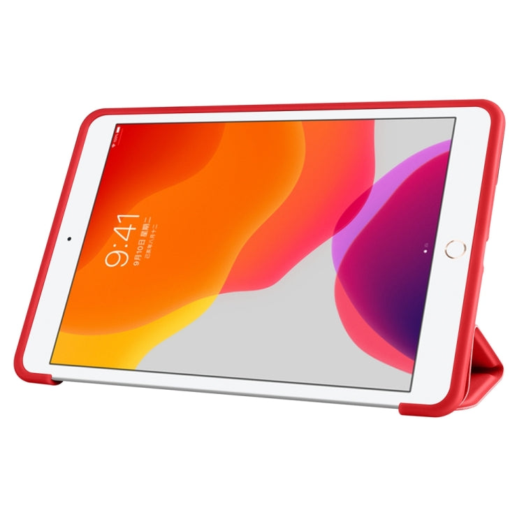 Custodia per tablet in pelle flip orizzontale in TPU a 3 pieghe con supporto, For iPad mini 5 / 4 / 3 / 2 / 1, For iPad 9.7 2018 / 2017 / Air 2 / Air