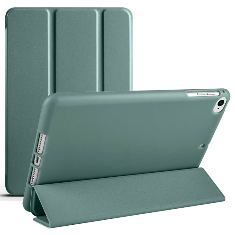 Custodia per tablet in pelle flip orizzontale in TPU a 3 pieghe con supporto, For iPad mini 5 / 4 / 3 / 2 / 1, For iPad 9.7 2018 / 2017 / Air 2 / Air