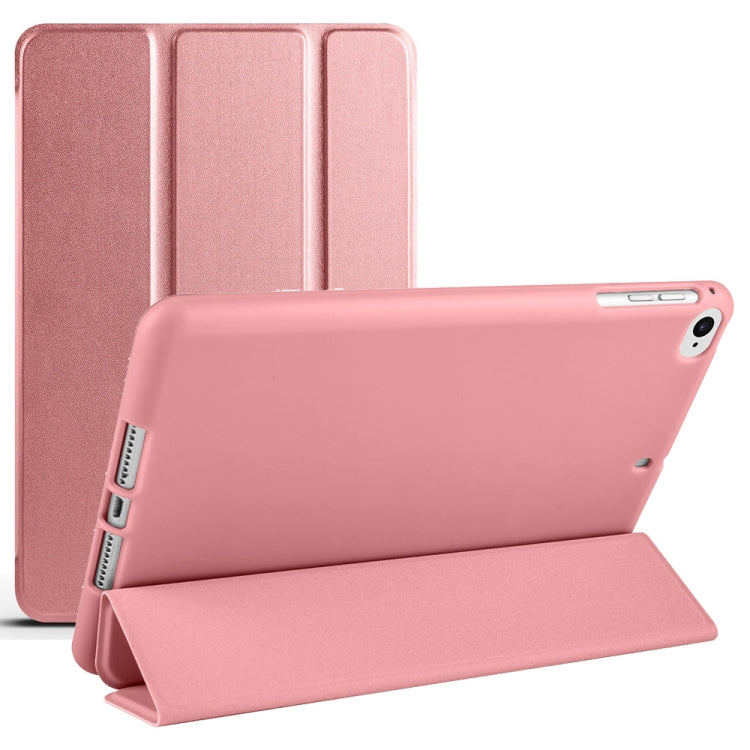 Custodia per tablet in pelle flip orizzontale in TPU a 3 pieghe con supporto, For iPad mini 5 / 4 / 3 / 2 / 1, For iPad 9.7 2018 / 2017 / Air 2 / Air