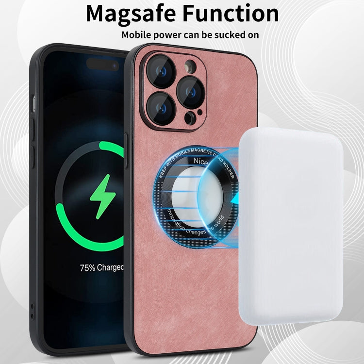 Custodia per telefono magnetica MagSafe in pelle Skin Feel, For iPhone 13, For iPhone 13 Pro, For iPhone 13 Pro Max, For iPhone 12