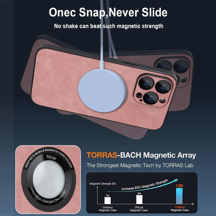Custodia per telefono magnetica MagSafe in pelle Skin Feel, For iPhone 13, For iPhone 13 Pro, For iPhone 13 Pro Max, For iPhone 12