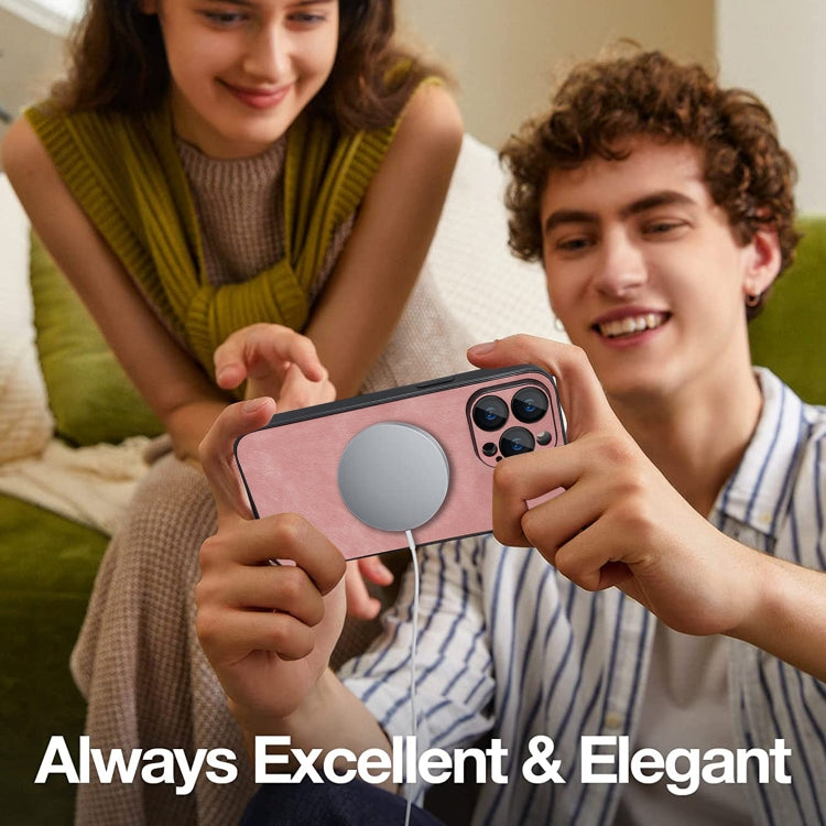Custodia per telefono magnetica MagSafe in pelle Skin Feel, For iPhone 13, For iPhone 13 Pro, For iPhone 13 Pro Max, For iPhone 12