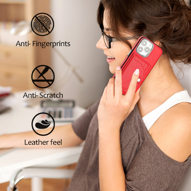 Custodia per telefono in pelle antiurto con porta carte, For iPhone 14 Pro, For iPhone 15 Plus, For iPhone 14 Pro Max, For iPhone 15