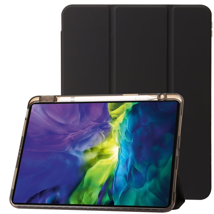 Custodia per tablet in pelle a 3 pieghe in acrilico trasparente, For iPad 10th Gen 10.9 2022, For iPad Air 11 2025 / 2024, For iPad Air 13 2025 / 2024